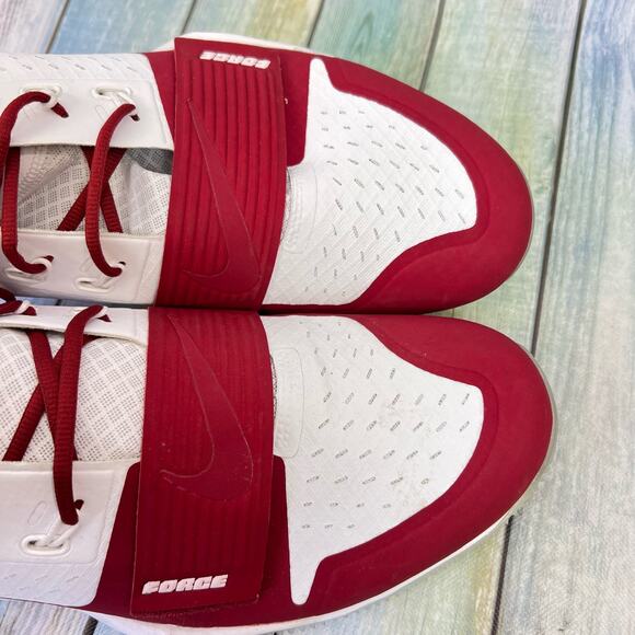 Nike Jordan Force Savage Turf Mid Oklahoma Player Cleats Mens Size 18 Football - Picture 10 of 13